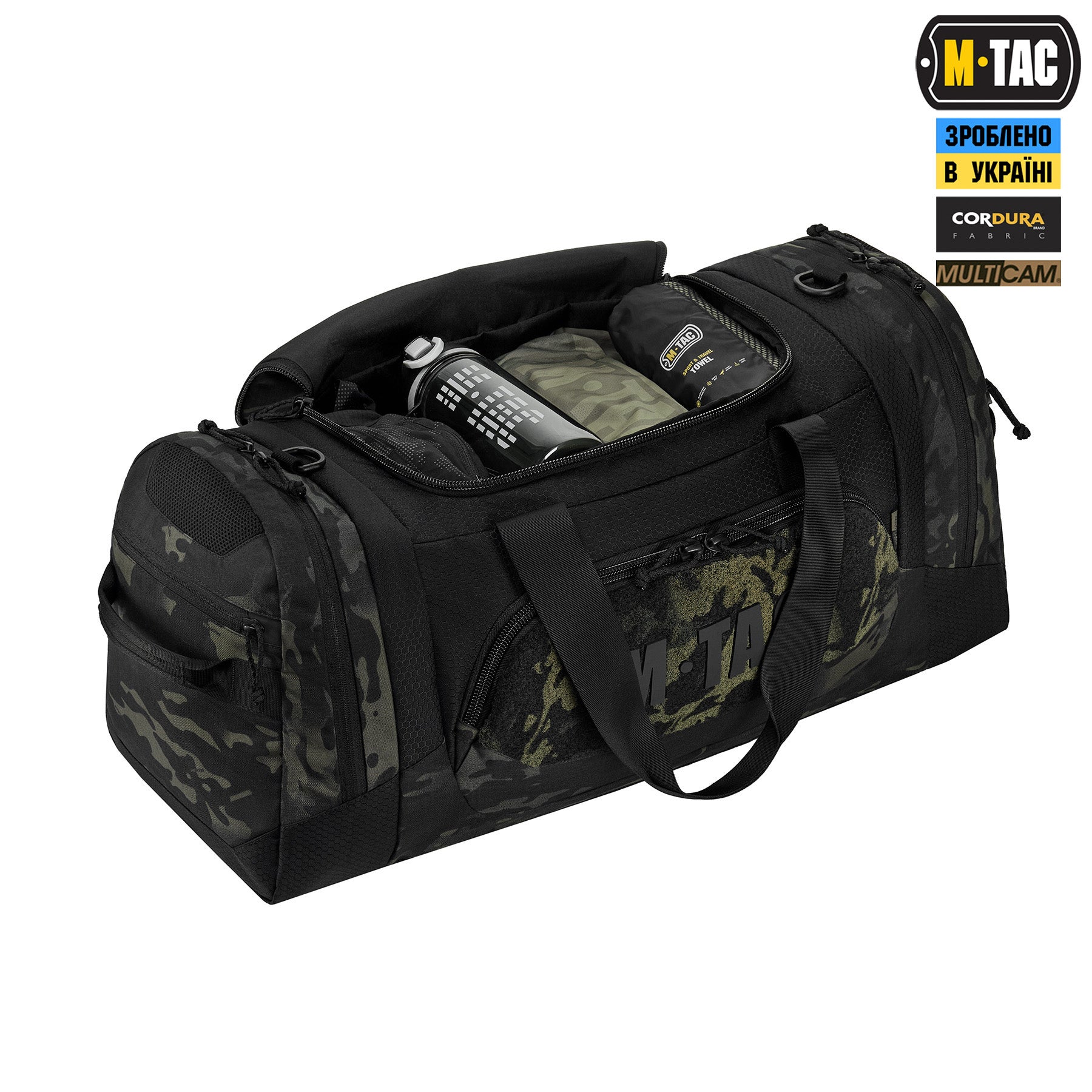 M-Tac сумка-баул Sport 45л Elite Multicam Black