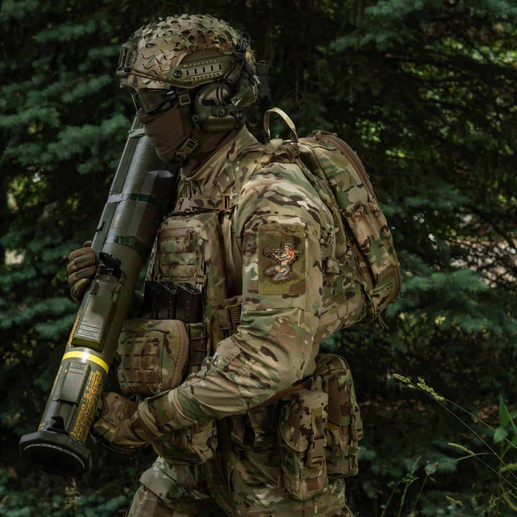 M-Tac нашивка Tactical girl №9 PVC Skandinavik