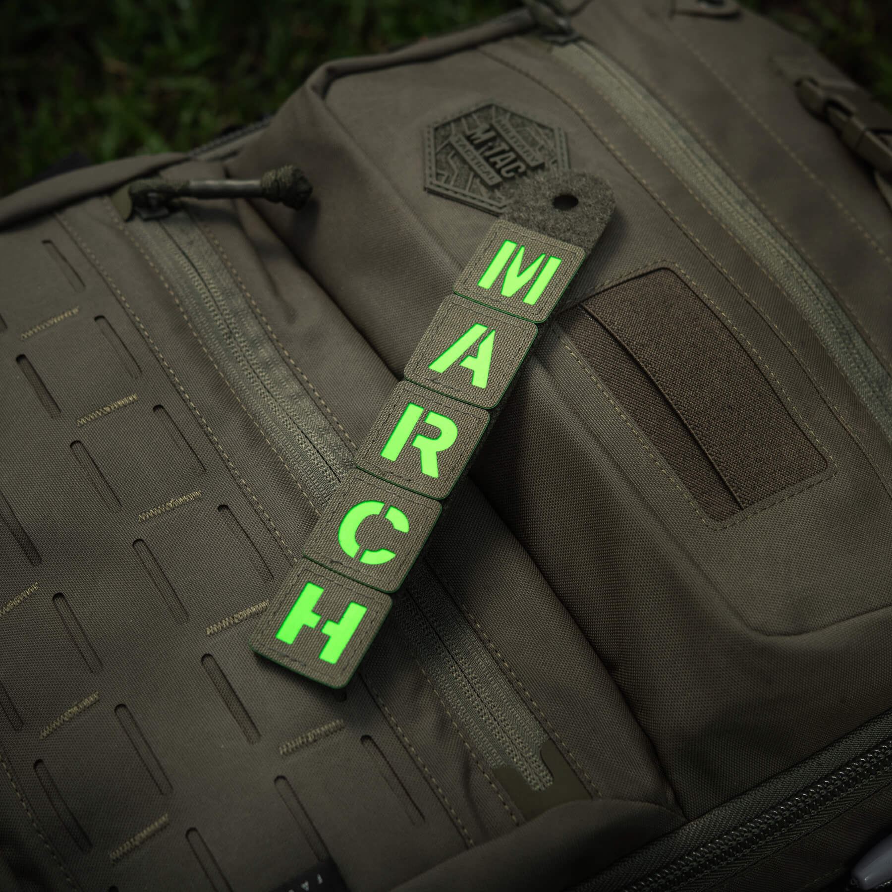 M-Tac нашивка MARCH Ranger Green/Green/GID