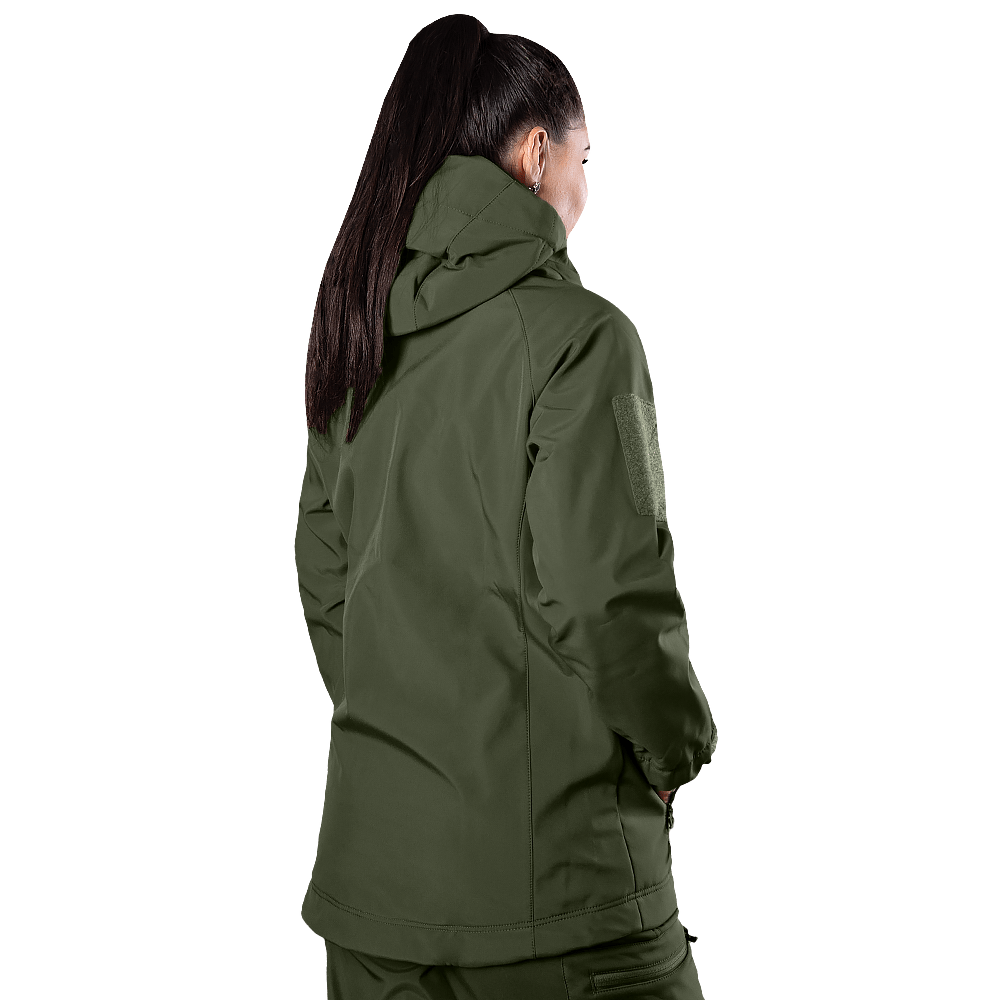 Жіноча куртка Pani SoftShell Олива