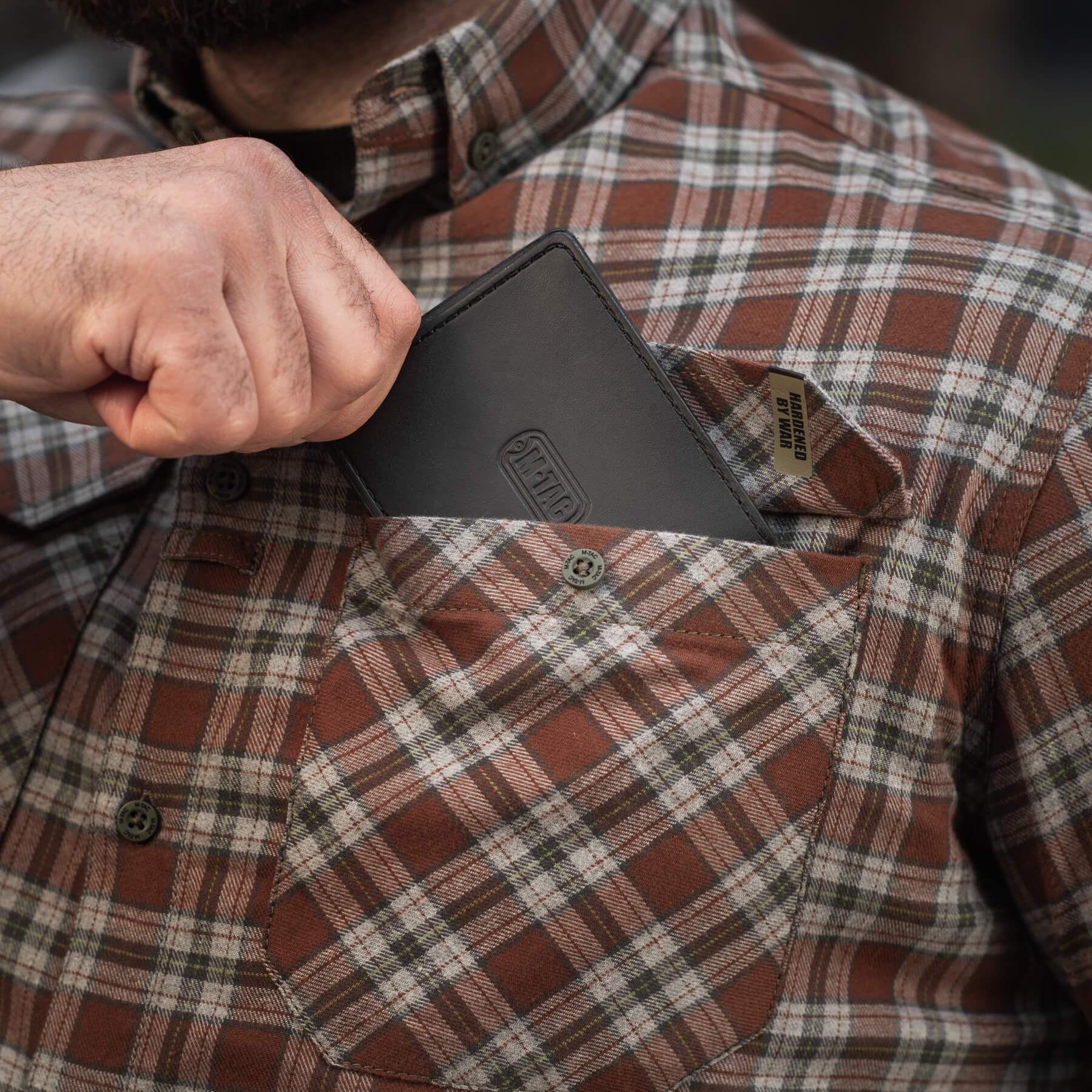 M-Tac сорочка Lumberjack Cotton Shirt Brown/Grey