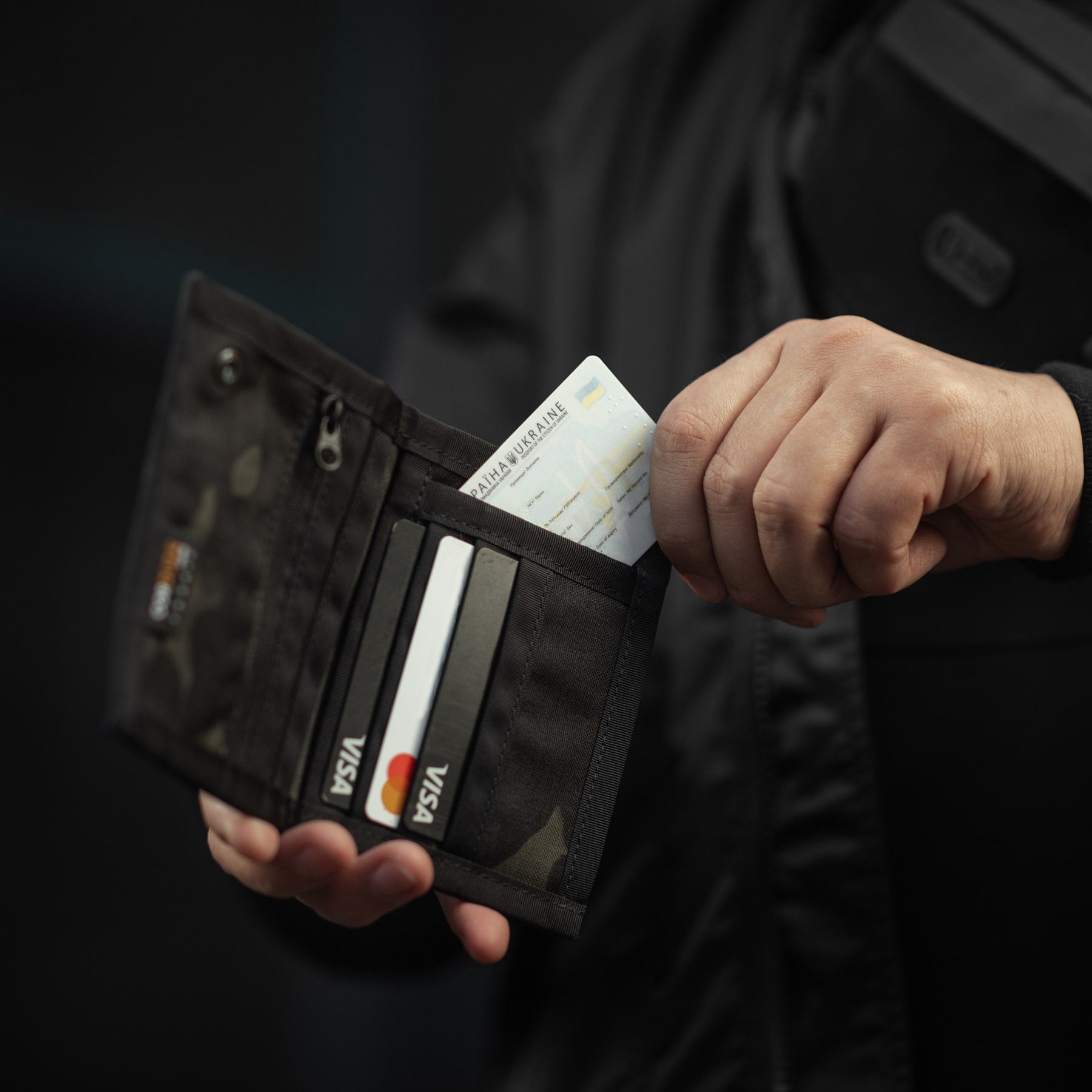 M-Tac гаманець Tactical Wallet Elite Multicam Black