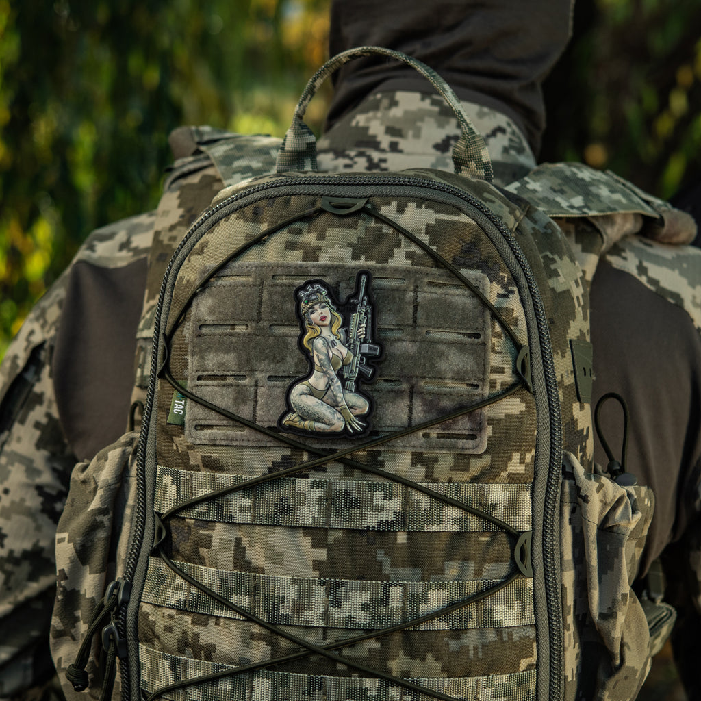 M-Tac нашивка Tactical girl №5 PVC Skandinavik