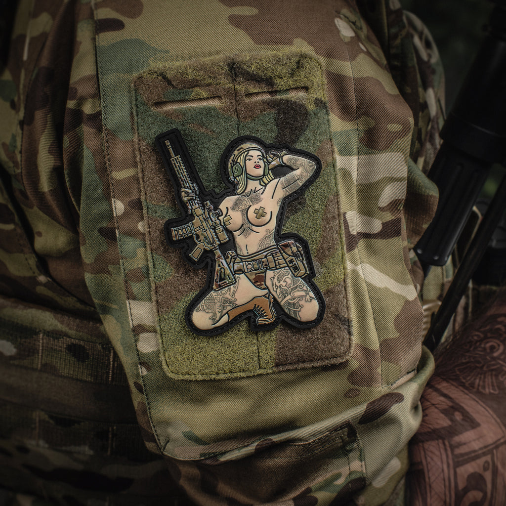 M-Tac нашивка Tactical girl Skandinavik PVC MC