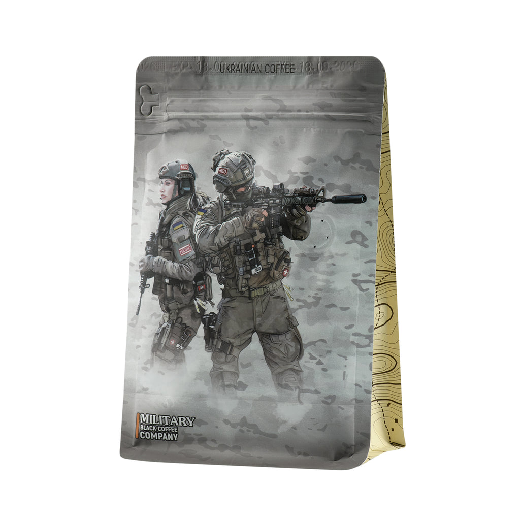 Military Black Coffee Company мелена Combat Medic-Бразилія сантос Арабіка