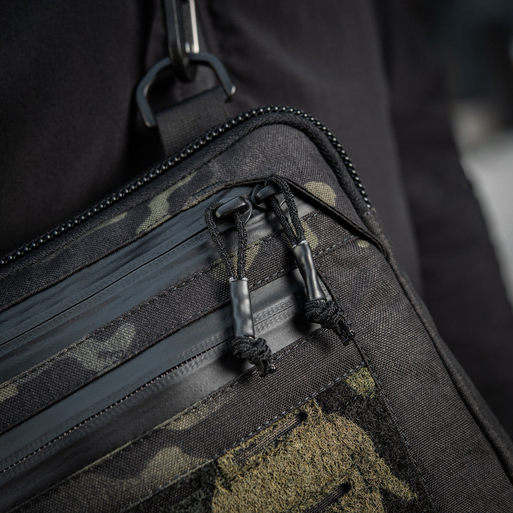 M-Tac сумка Admin Bag Medium Elite з липучкою Multicam Black/Black