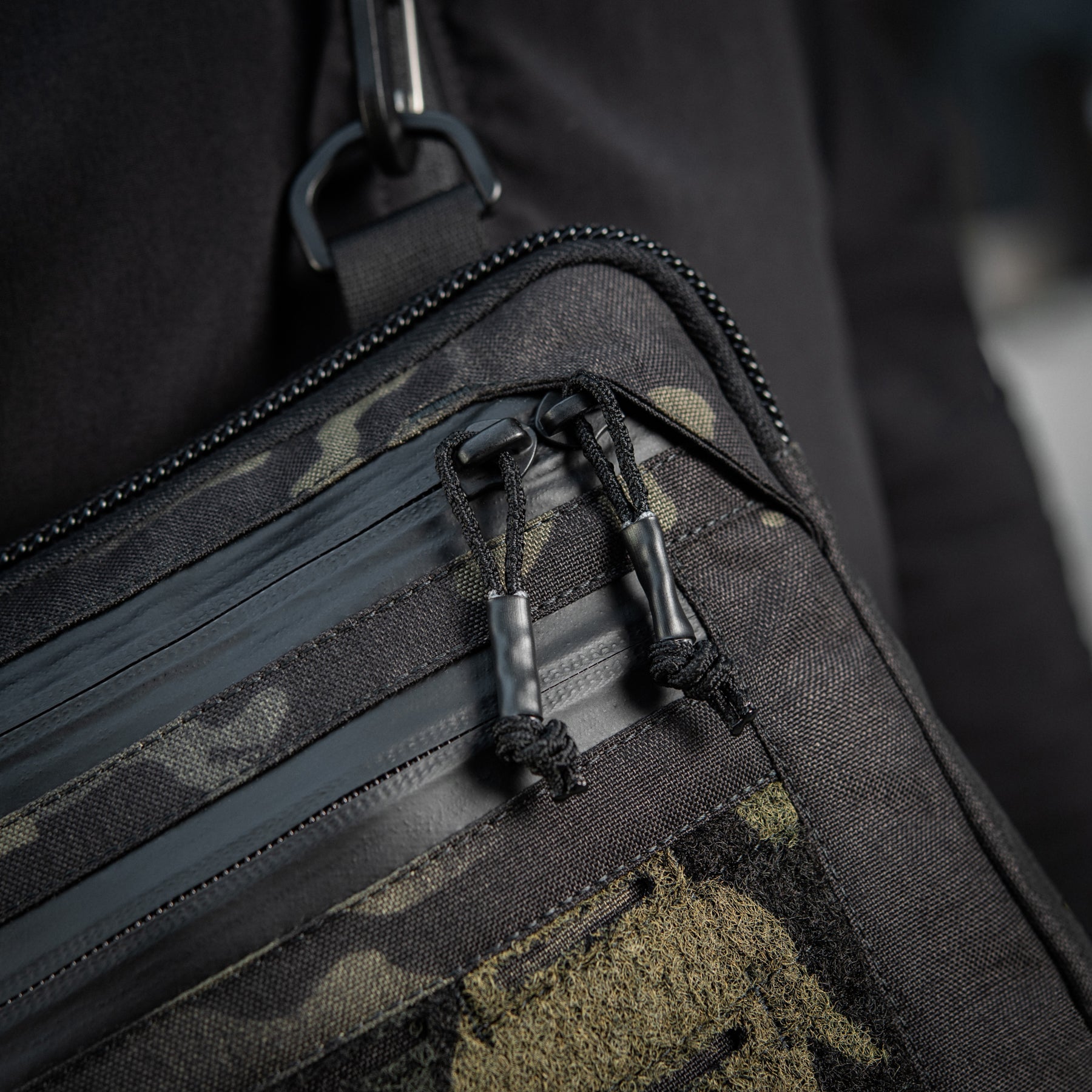M-Tac сумка Admin Bag Medium Elite з липучкою Multicam Black/Black