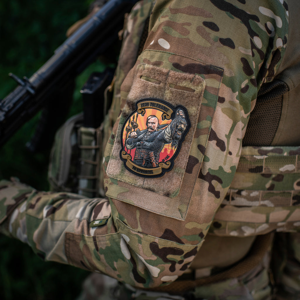 M-Tac нашивка Zero Tolerance PVC Coyote 1