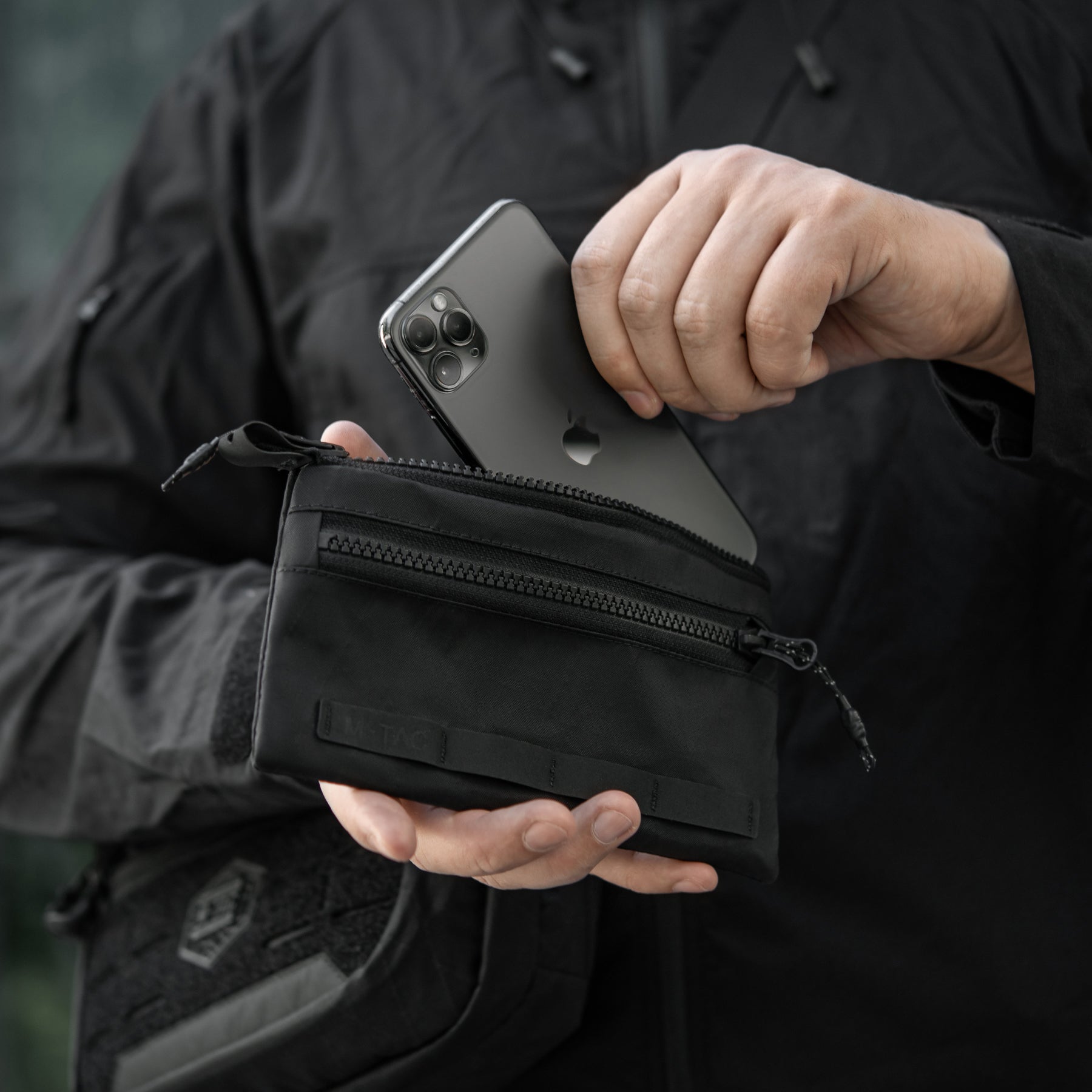 M-Tac гаманець горизонтальний X-PAC Elite Black