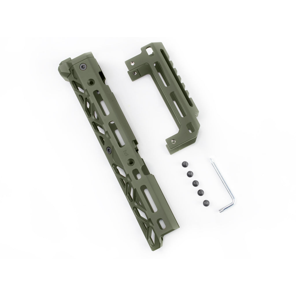 Крук M-Lock цівка для АКС-74У коротка верхні накладка OD Green (1U044A)