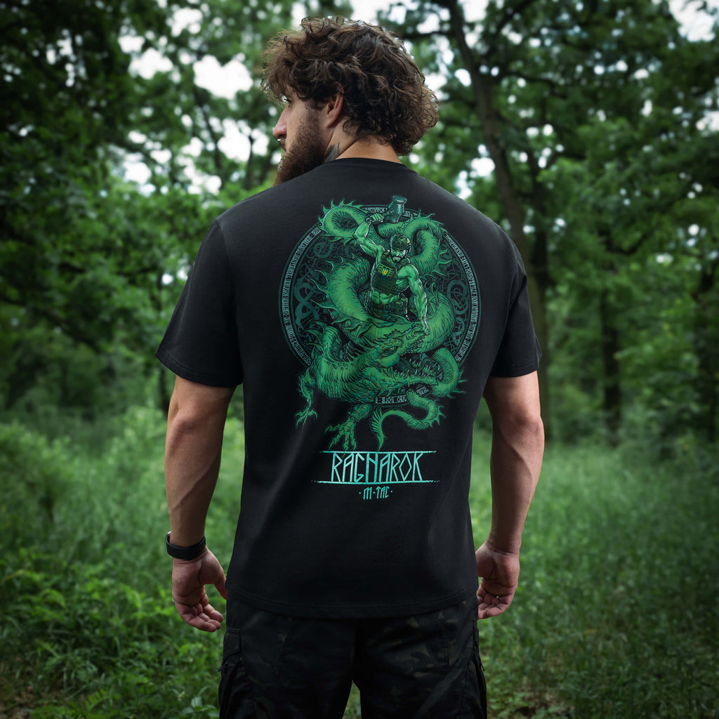 M-Tac футболка Ragnarok Night Vision Cotton Hard Black