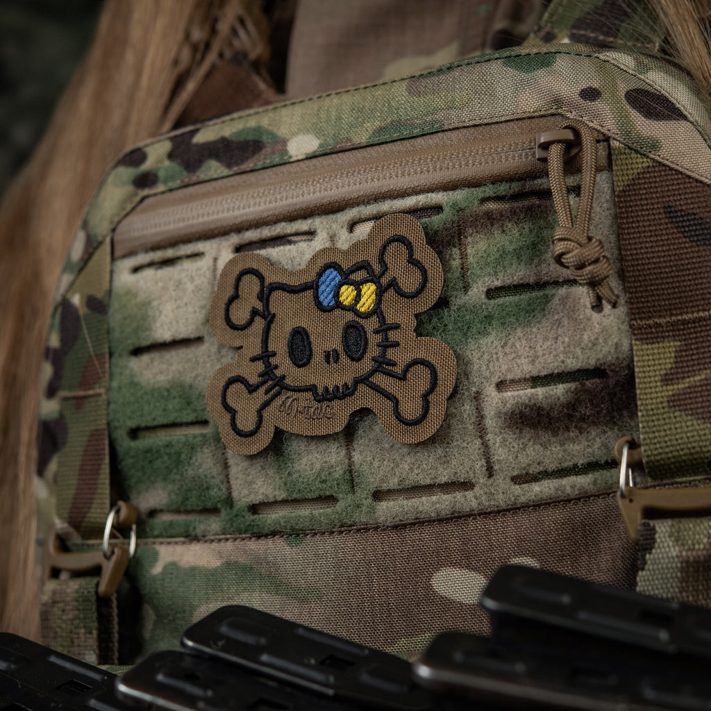 M-Tac нашивка KITTY контур (вишивка) Coyote