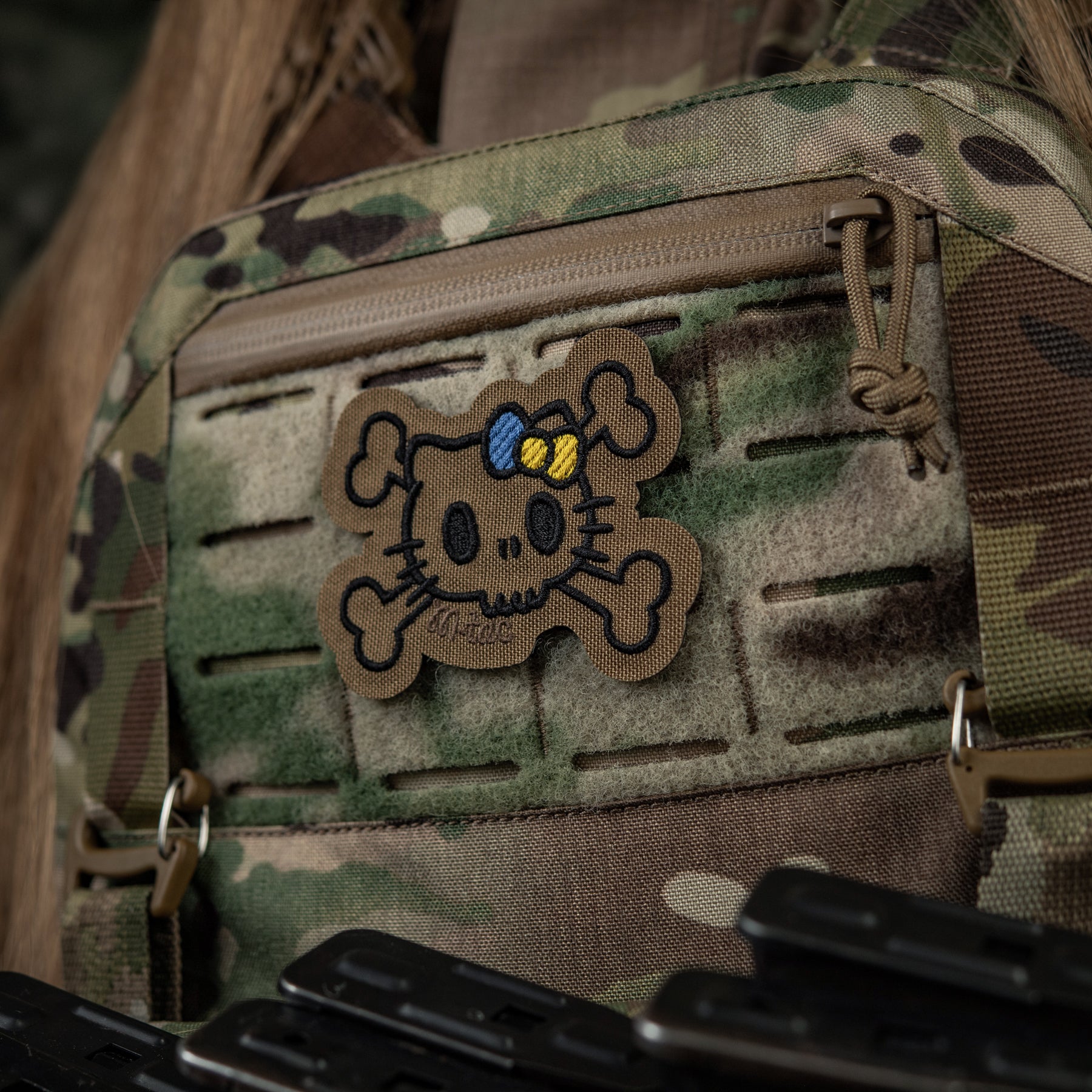 M-Tac нашивка KITTY контур (вишивка) Coyote