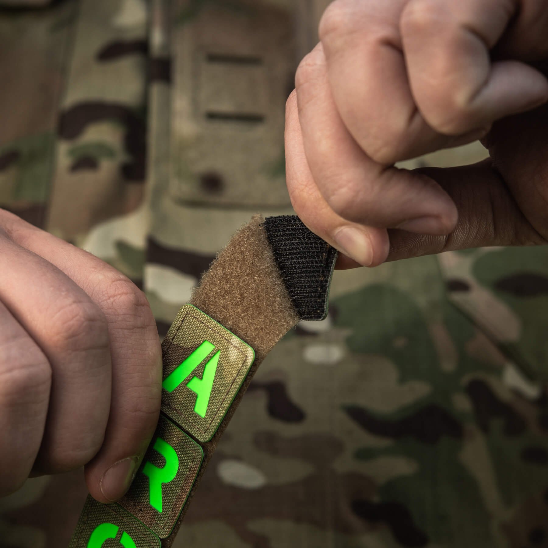M-Tac нашивка MARCH Multicam/Green/GID