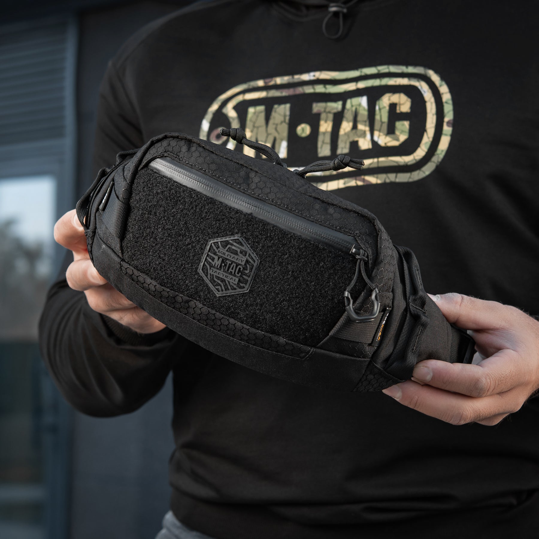 M-Tac сумка Waist Bag Hex Black