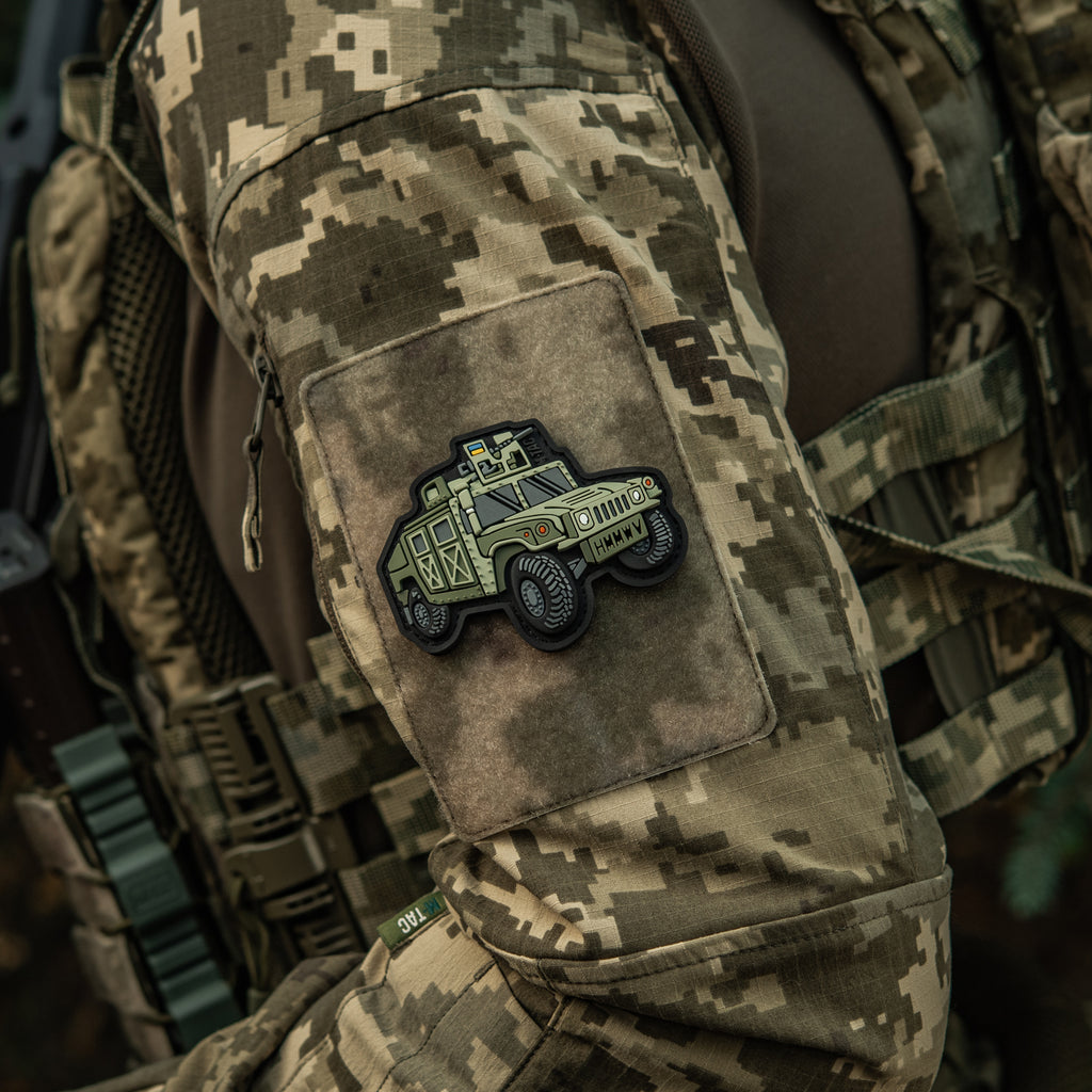 M-Tac нашивка HMWWV (PVC) olive