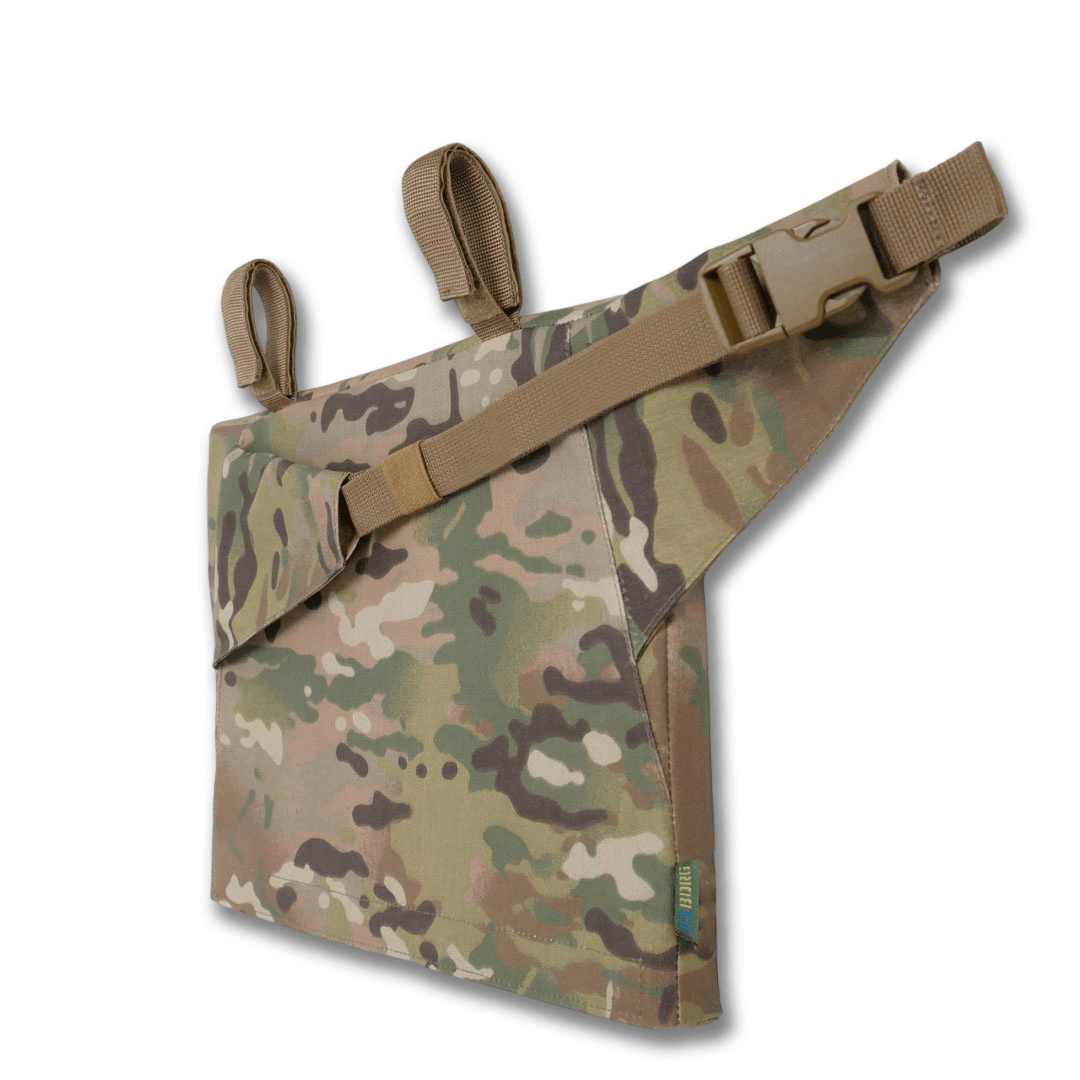 Каремат-сидушка Kiborg 20mm (посилена) Cordura Мультикам під бронепакет