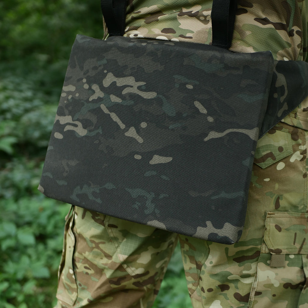 Каремат-сидушка Kiborg 20mm Cordura Black Multicam під броню