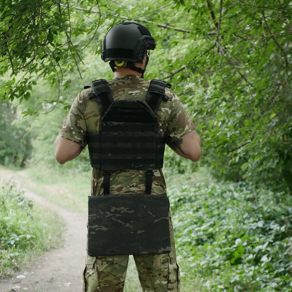 Каремат-сидушка Kiborg 20mm Cordura Black Multicam під броню