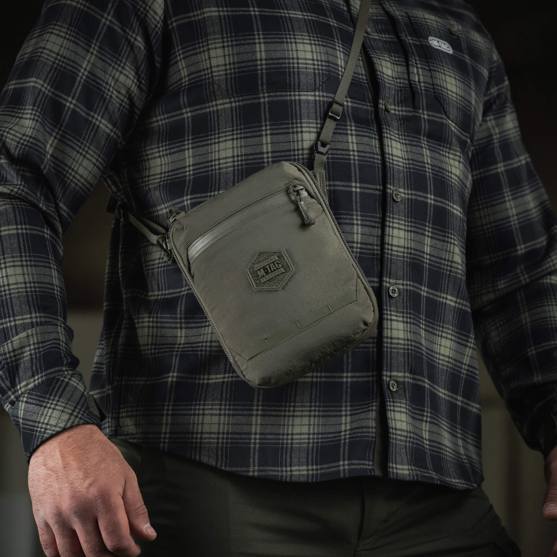 M-Tac сумка Pocket Bag Hardsling Lite-C Elite Ranger Green
