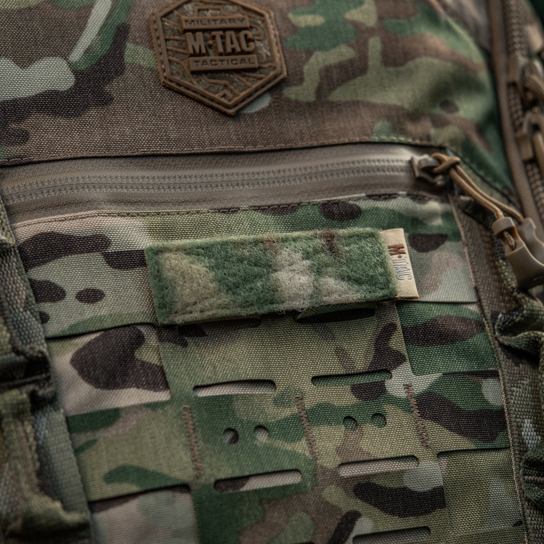 M-Tac панель для нашивок на MOLLE 80x26 Multicam