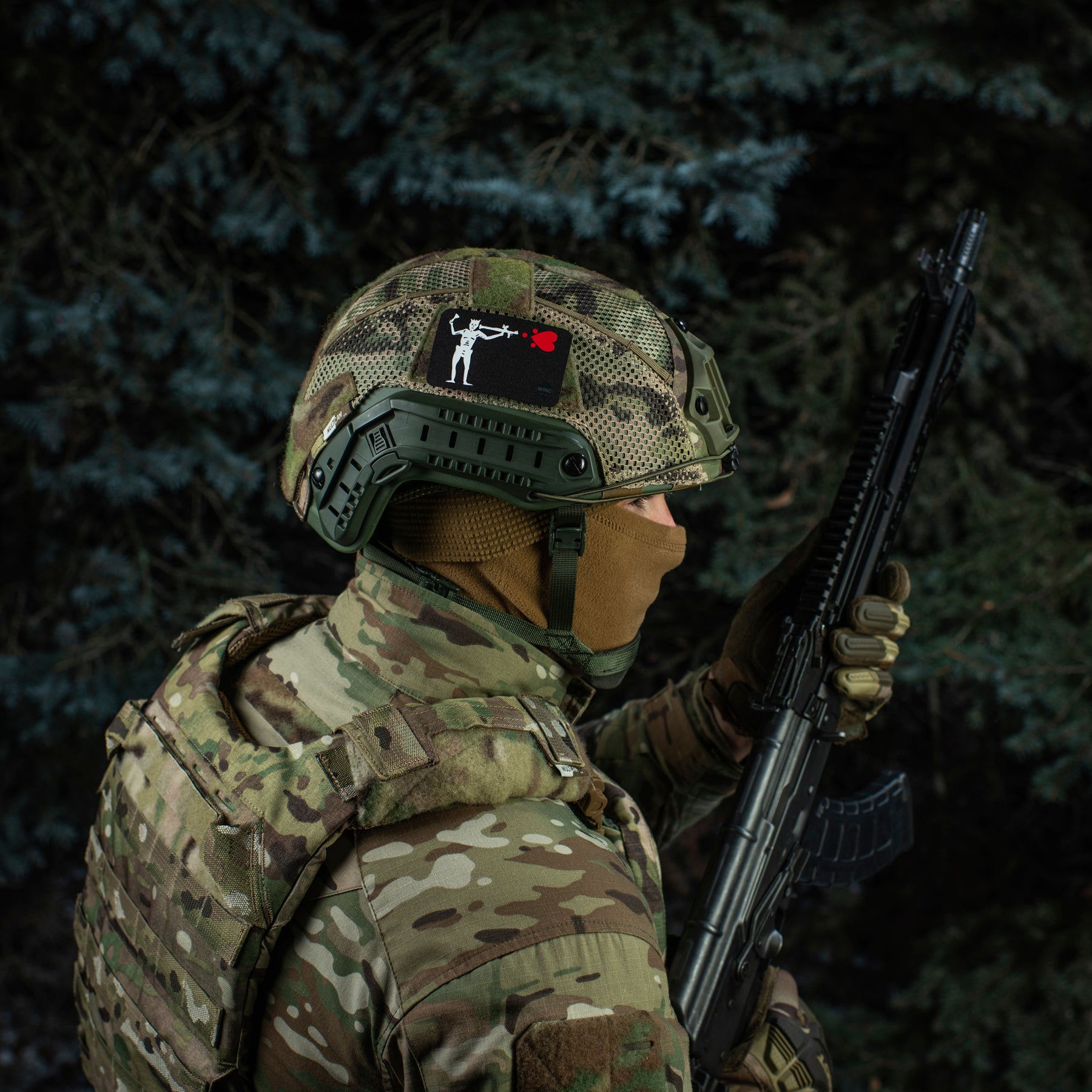 M-Tac нашивка прапор Чорна Борода РПГ-7 Black
