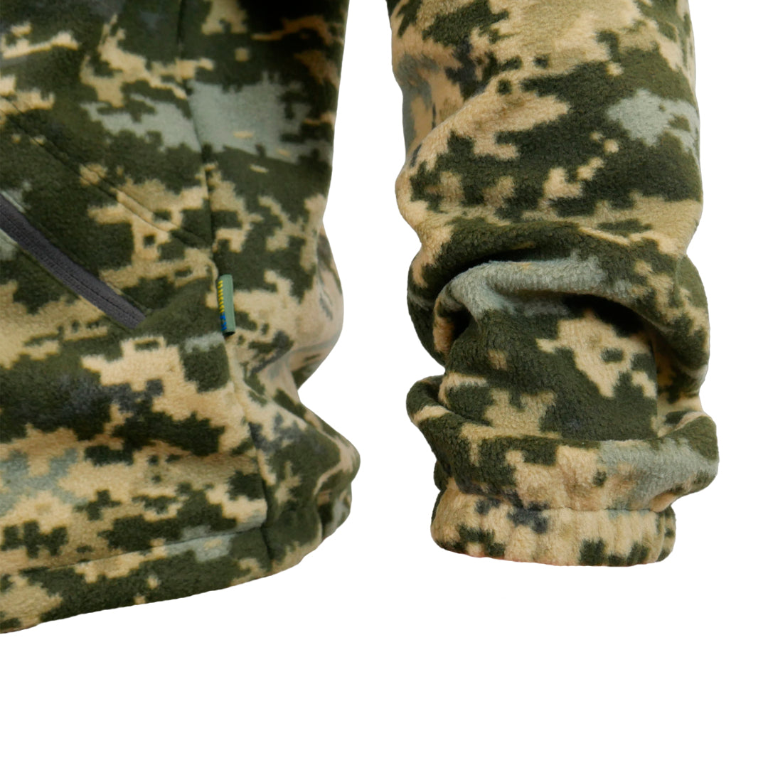 Військова кофта флісова піксель mod. 3