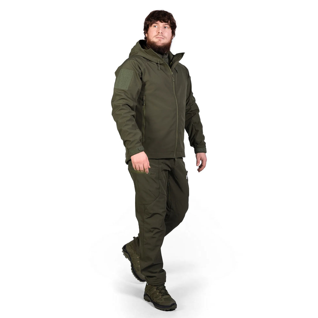 Комплект 2в1 Куртка SoftShell з жилеткою Олива