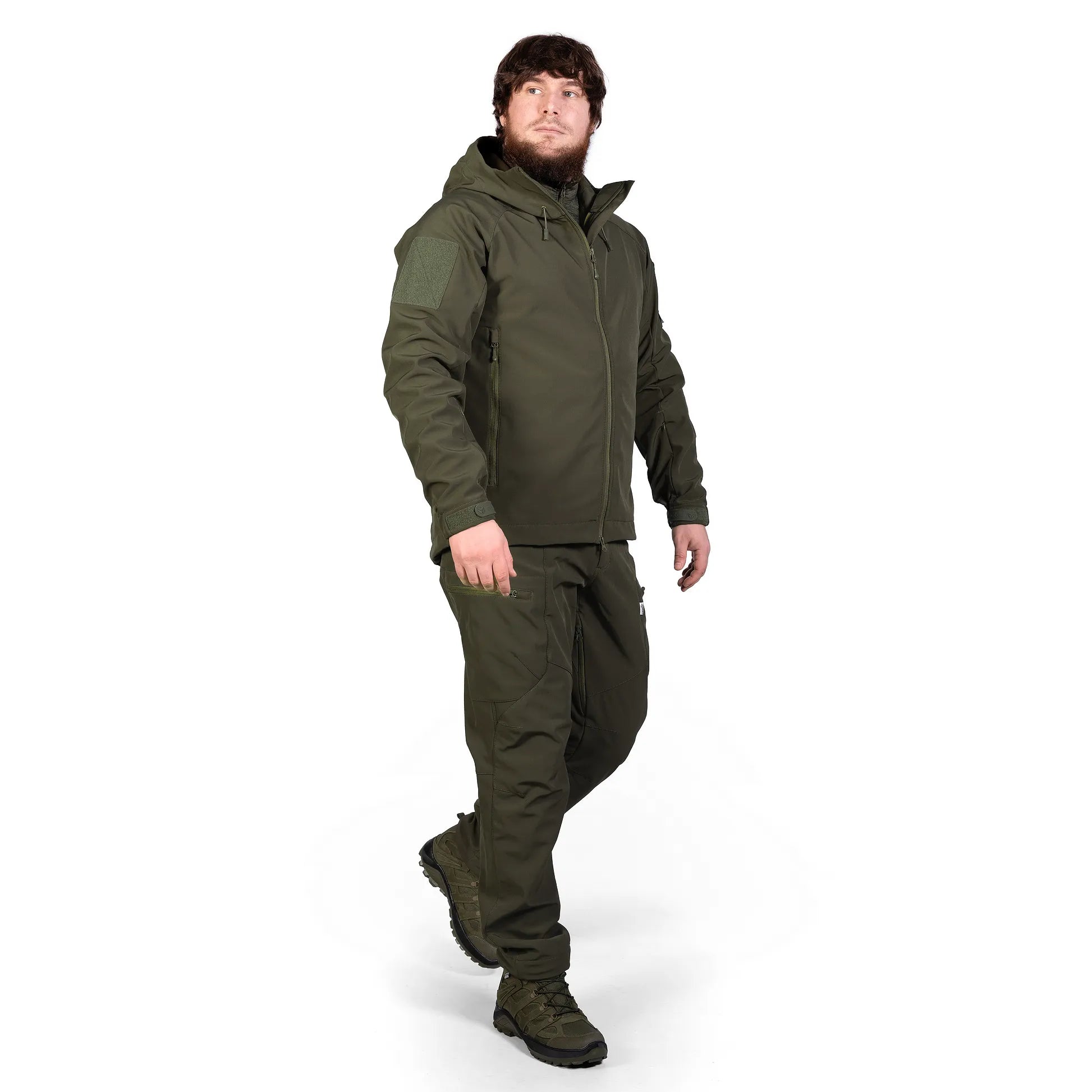 Комплект 2в1 Куртка SoftShell з жилеткою Олива