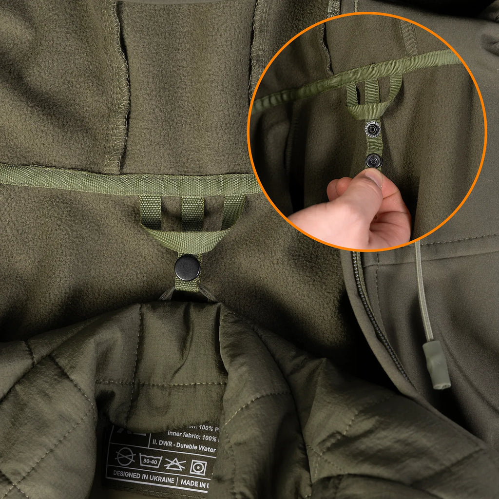 Комплект 2в1 Куртка SoftShell з жилеткою Олива