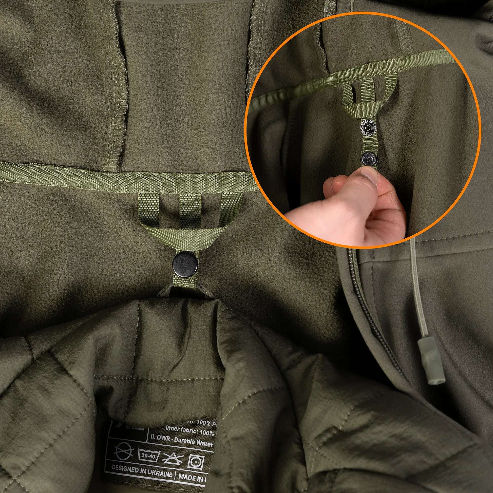 Комплект 2в1 Куртка SoftShell з жилеткою Олива