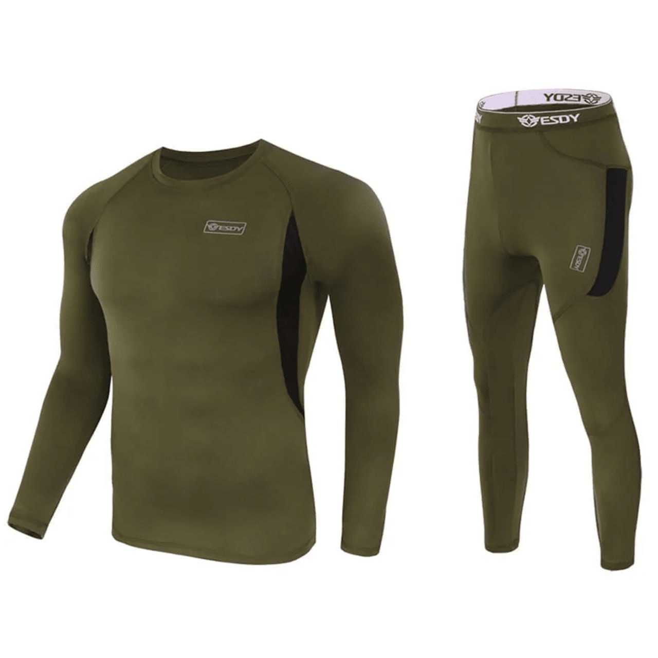 Комплект термобілизни Tactical Fleece Thermal Suit Хакі