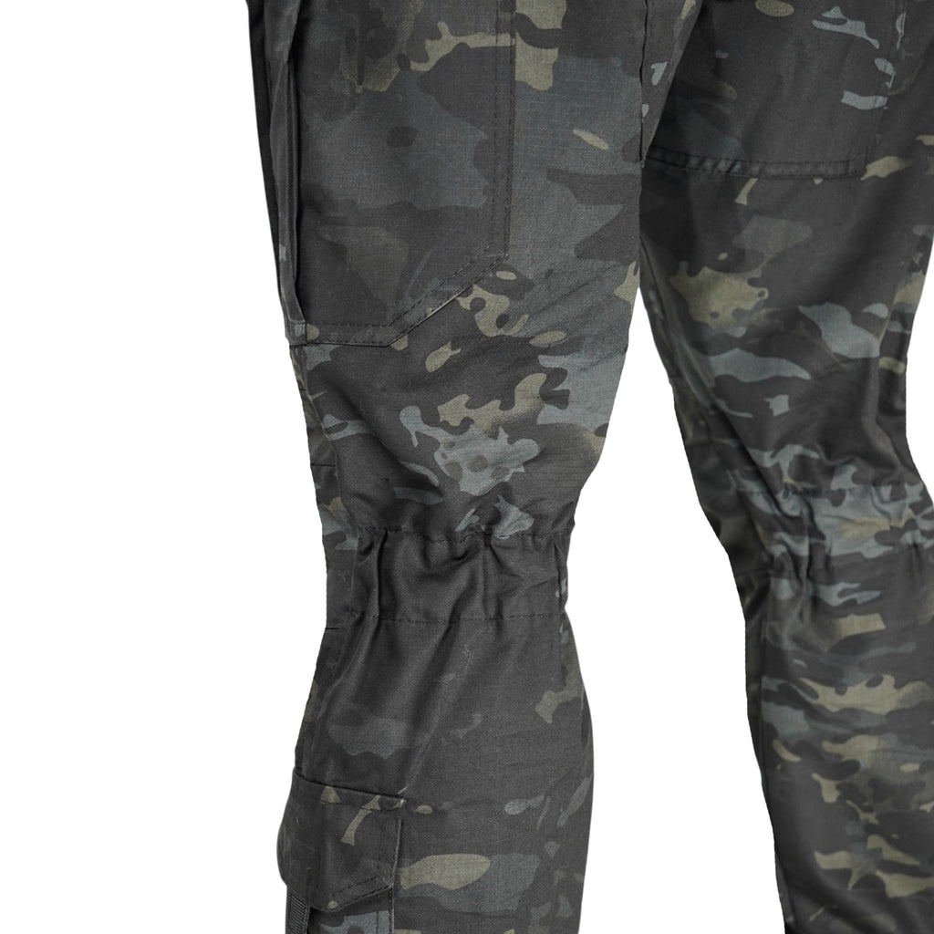 Костюм тактичний Twill FS чорний мультикам ( штани+кітель )-S
