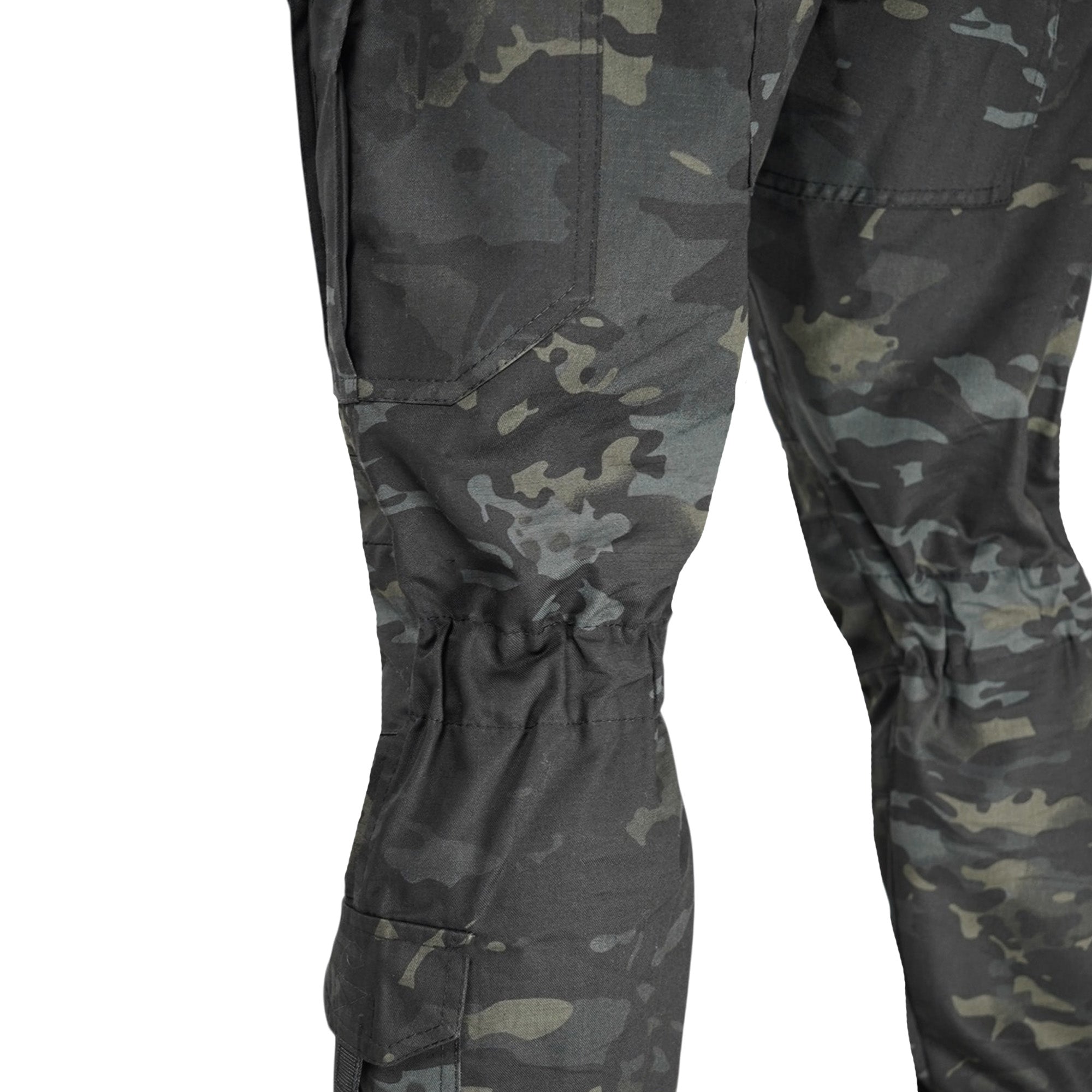 Костюм тактичний Twill FS чорний мультикам ( штани+кітель )-S