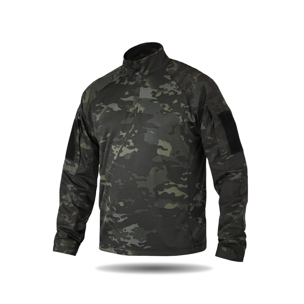 Костюм тактичний Twill FS чорний мультикам ( штани+убакс ) -S