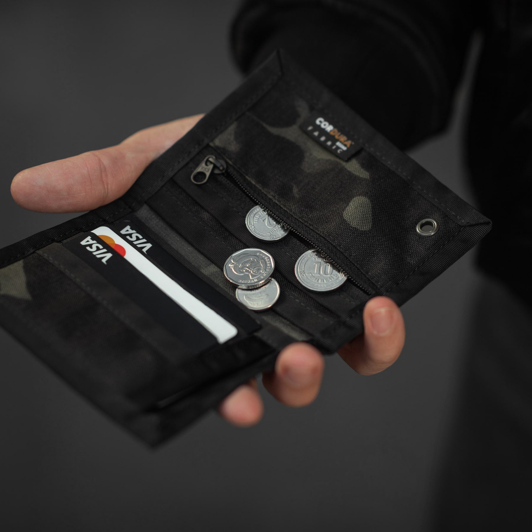 M-Tac гаманець Tactical Wallet Elite Multicam Black