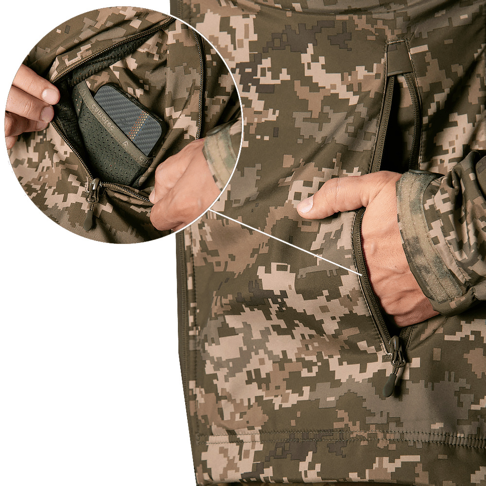 Куртка Stalker SoftShell Піксель
