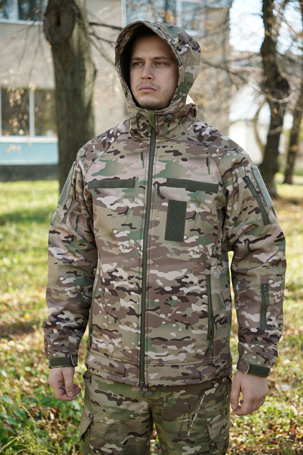 Куртка Windproof Softshell вітрозахисна, водостійка, фліс 320 г/м²