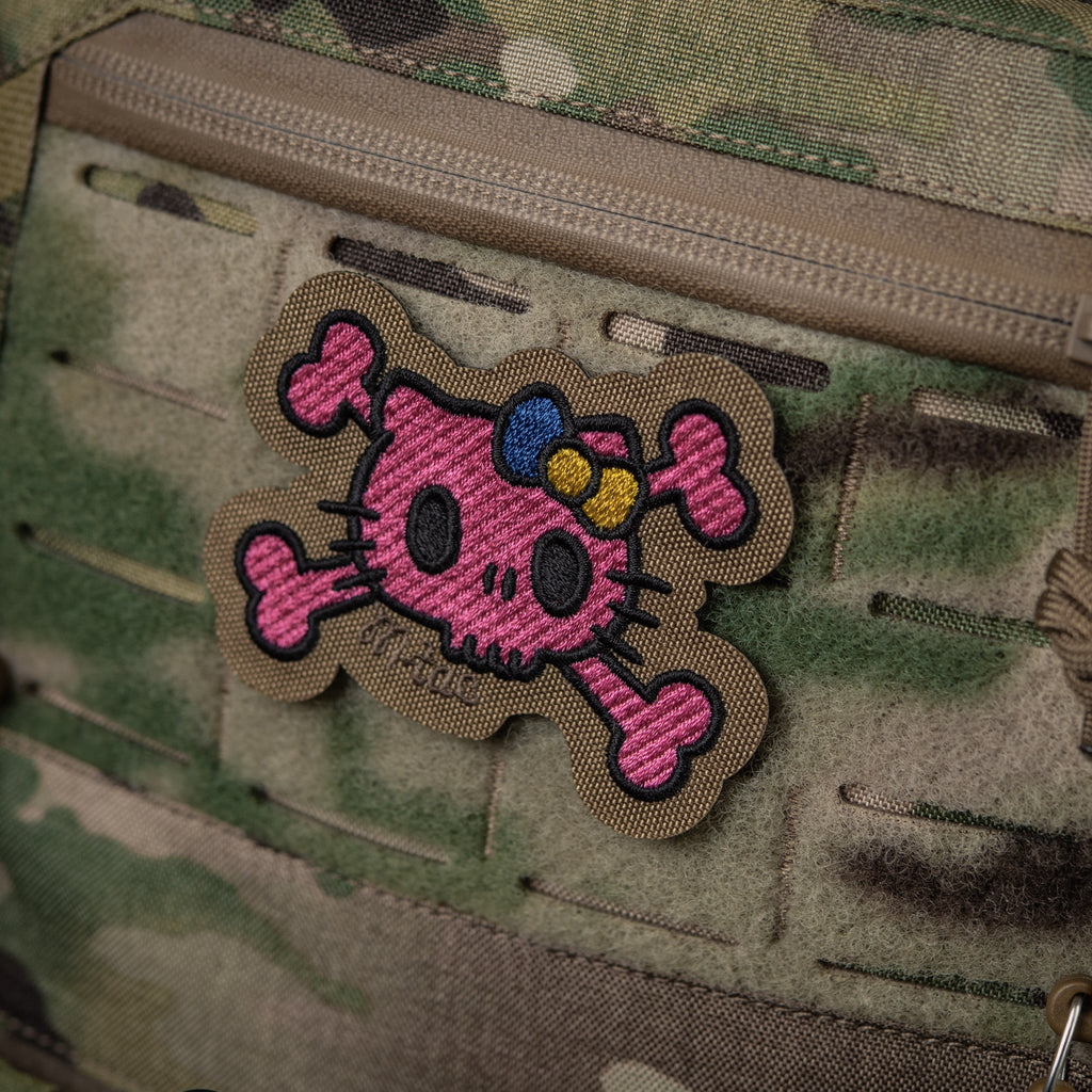 M-Tac нашивка KITTY (вишивка) Pink/Coyote