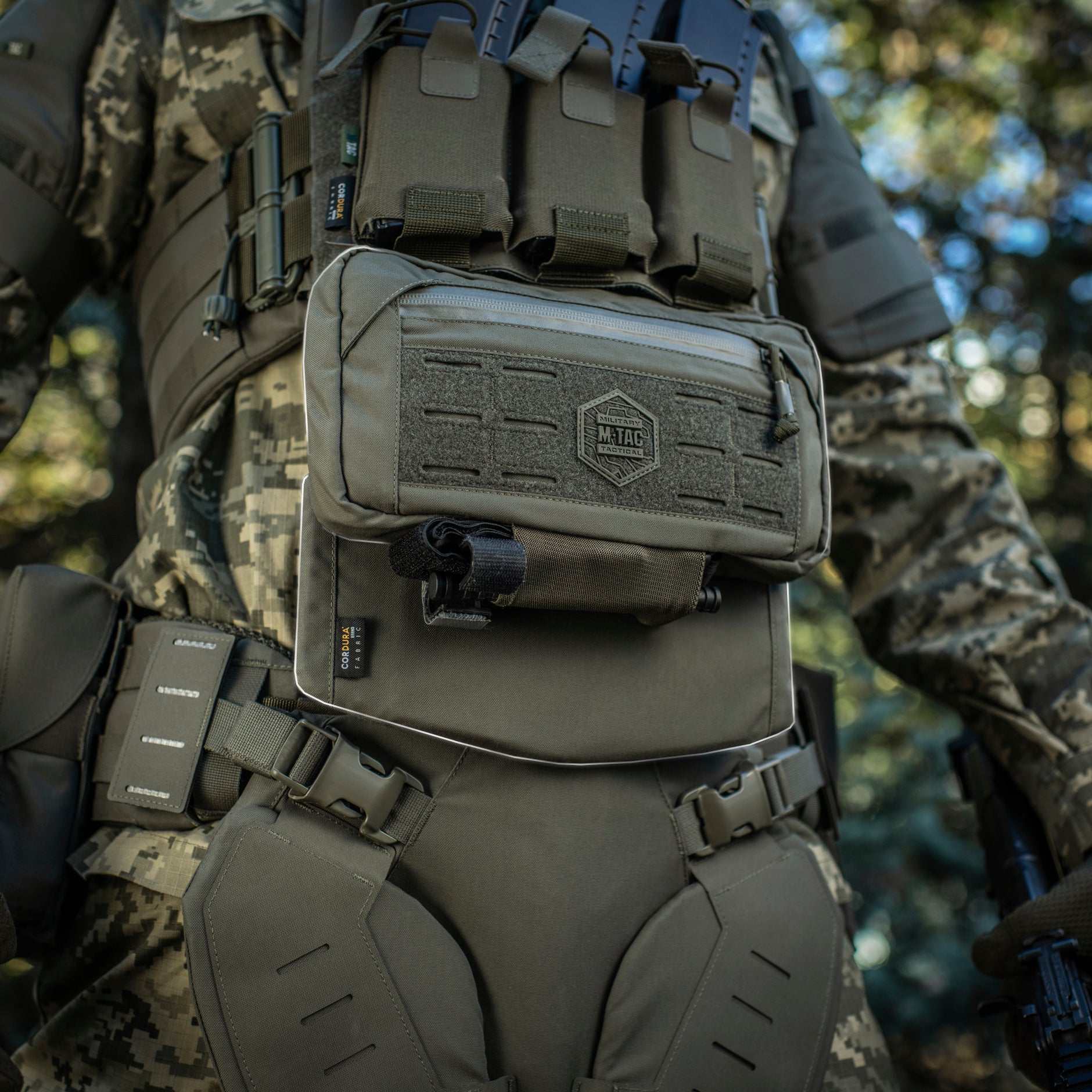 M-Tac захист живота з балістичним пакетом 1 клас захисту Ranger Green