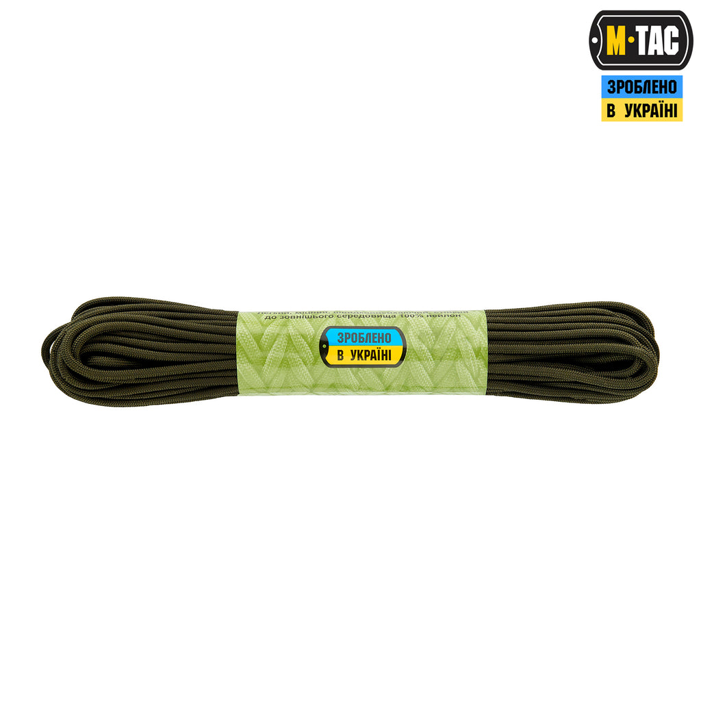 M-Tac паракорд Survival OD Green 15м