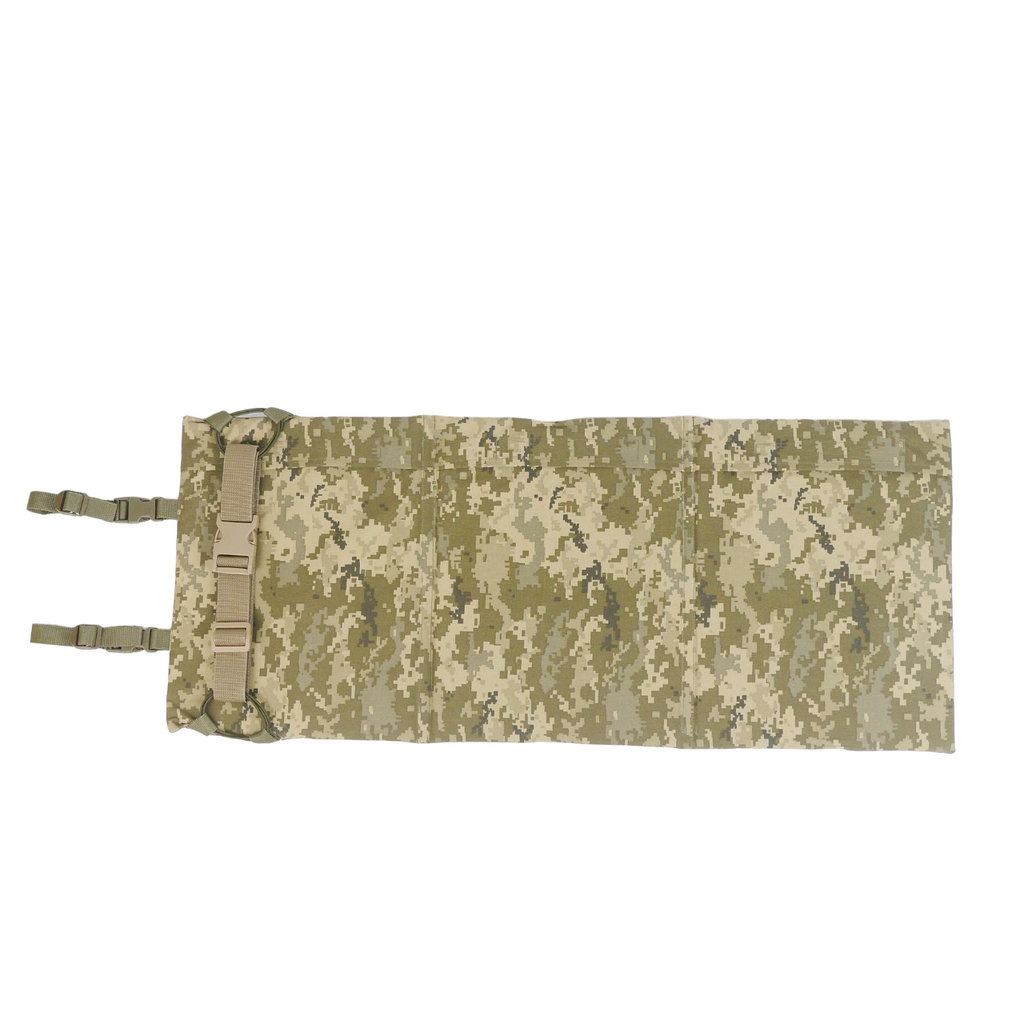 Трьохсекційний килимок(каремат) для сидіння піксель п'ятиточка П-3 Кордура