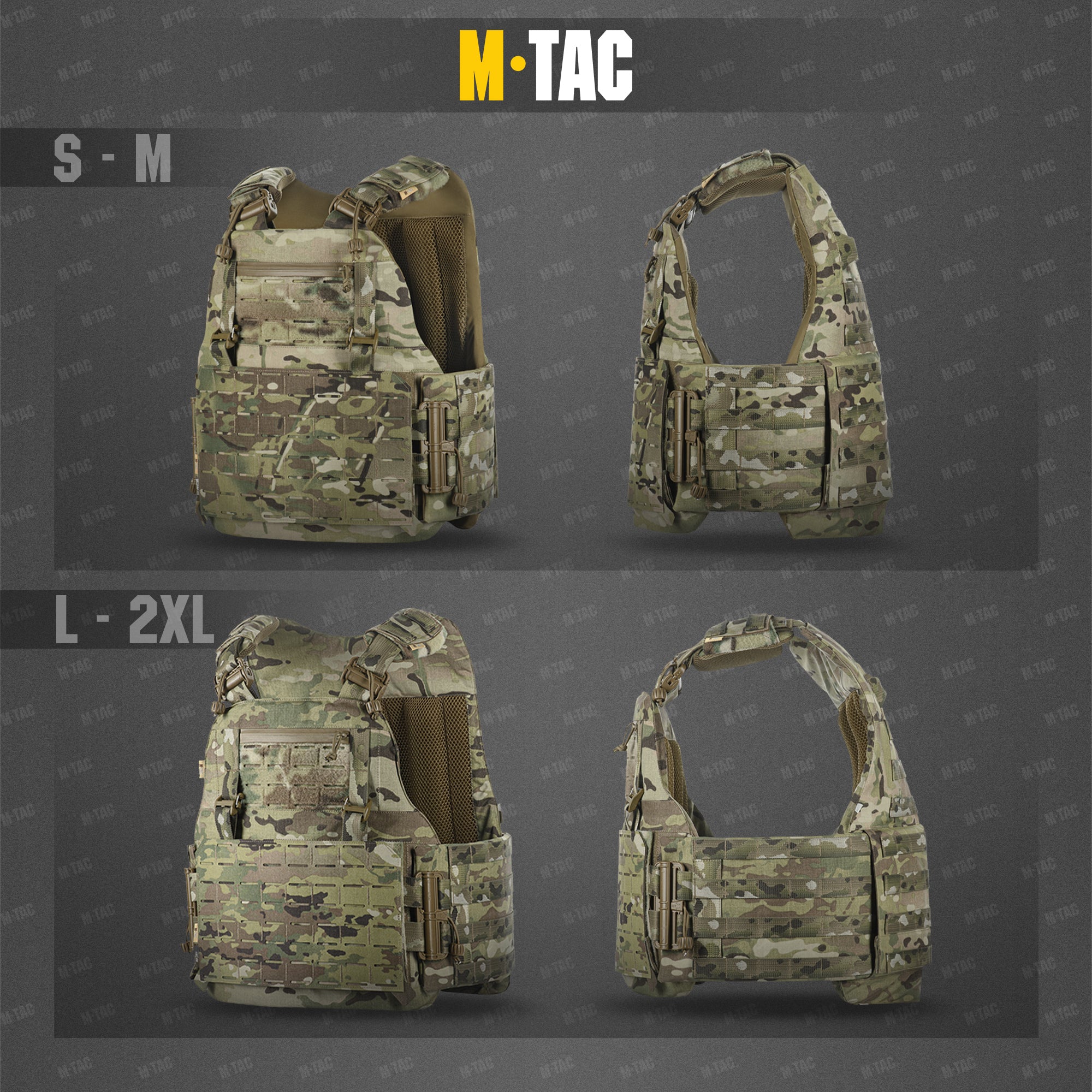 M-Tac чохол бронежилета Sturm Elite Multicam
