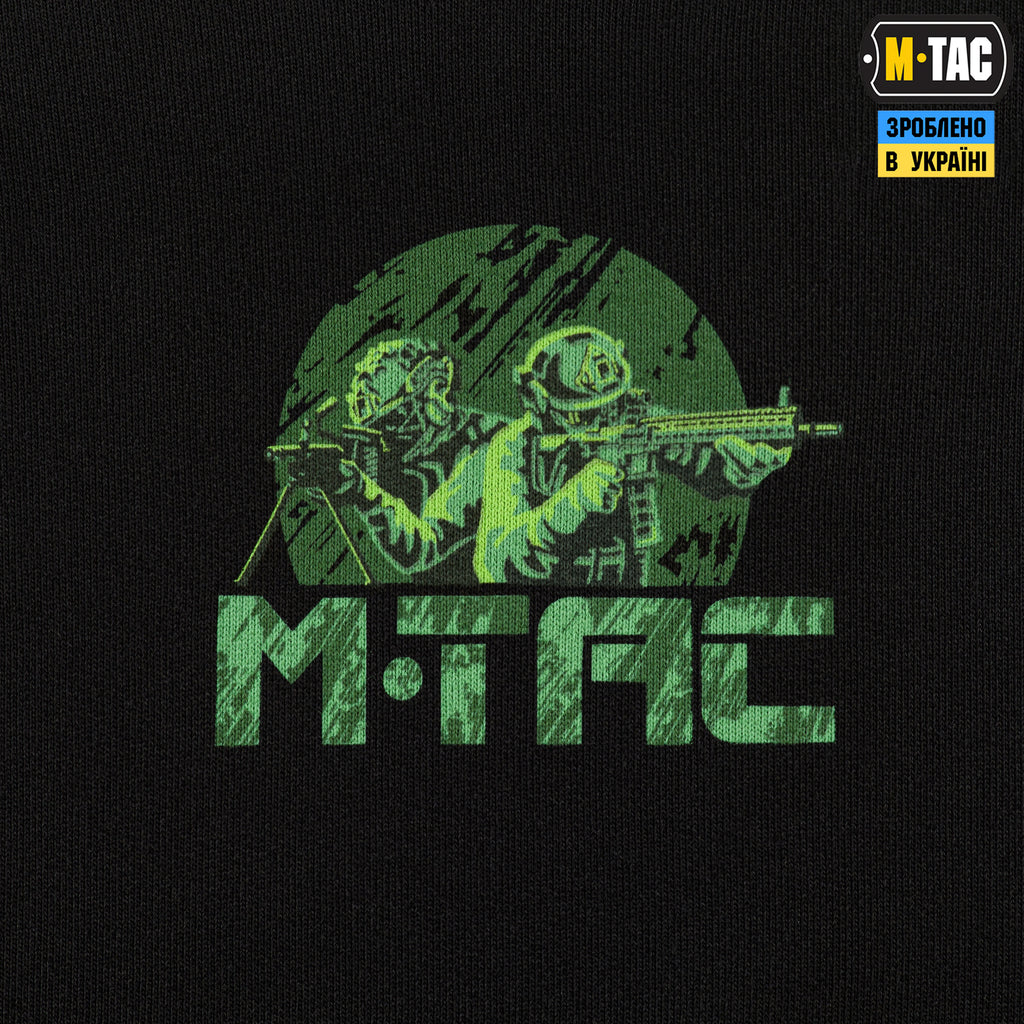 M-Tac кофта Hoodie Пліч-о-пліч Hard Black