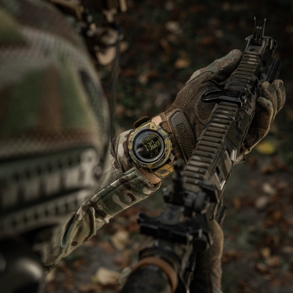 M-Tac годинник тактичний з компасом 2095 Camo