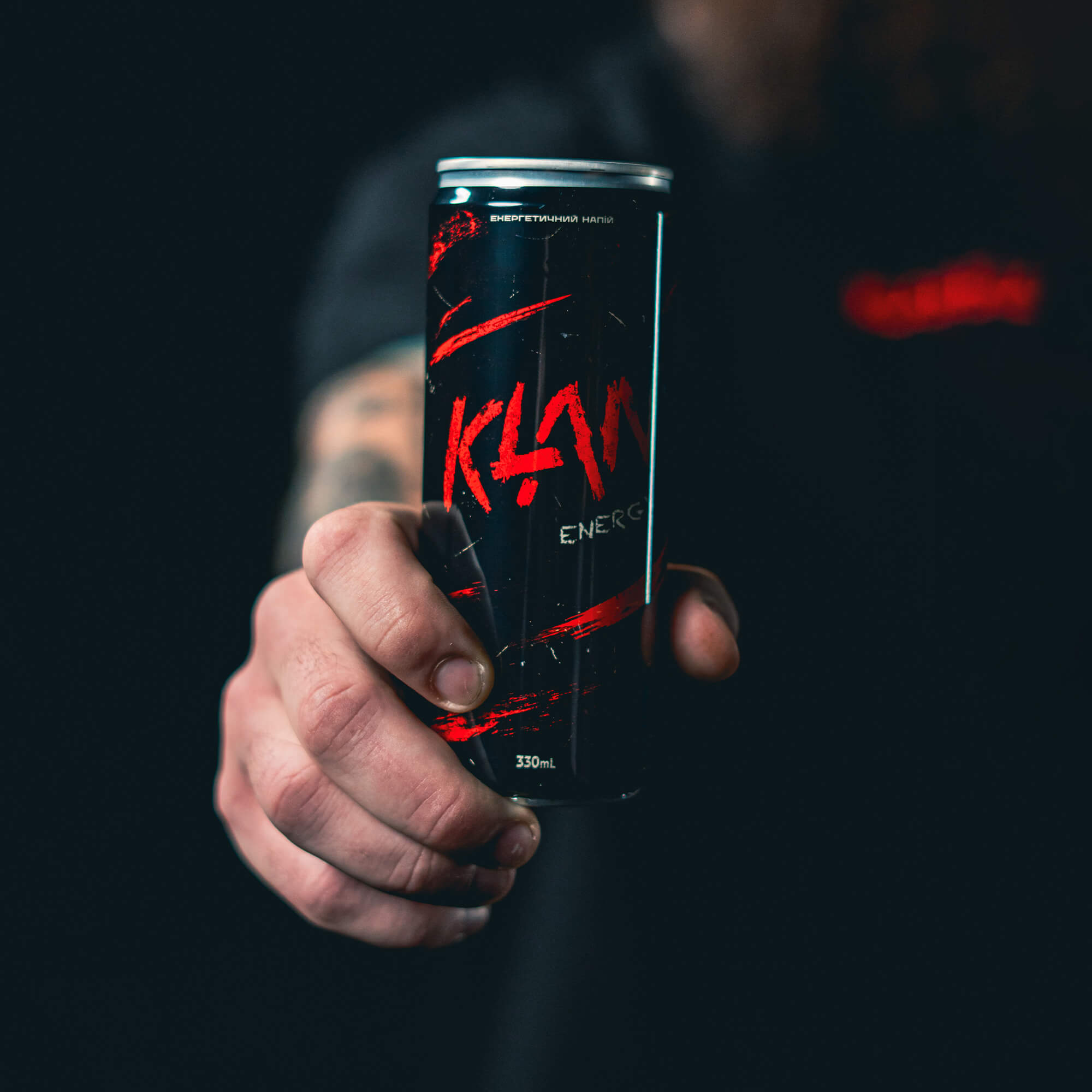 Напій енергетичний Klan Energy, безалкогольний сильногазований 0,33л