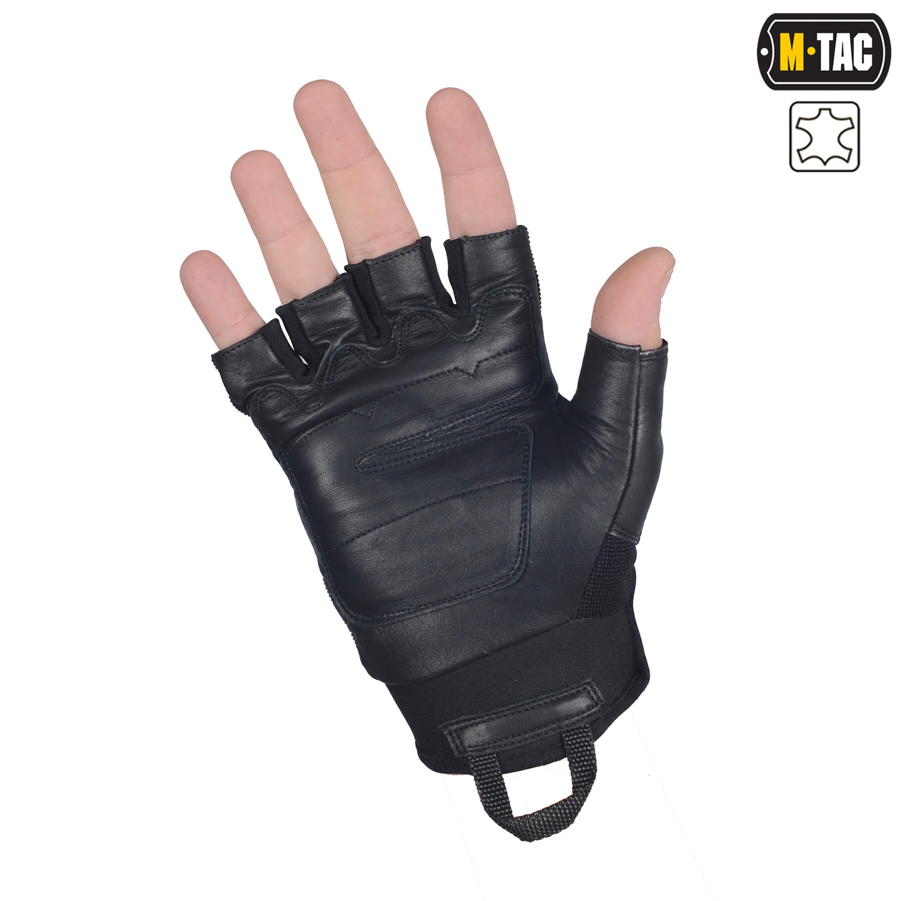 M-Tac рукавички безпалі Assault Tactical Mk.4 Black
