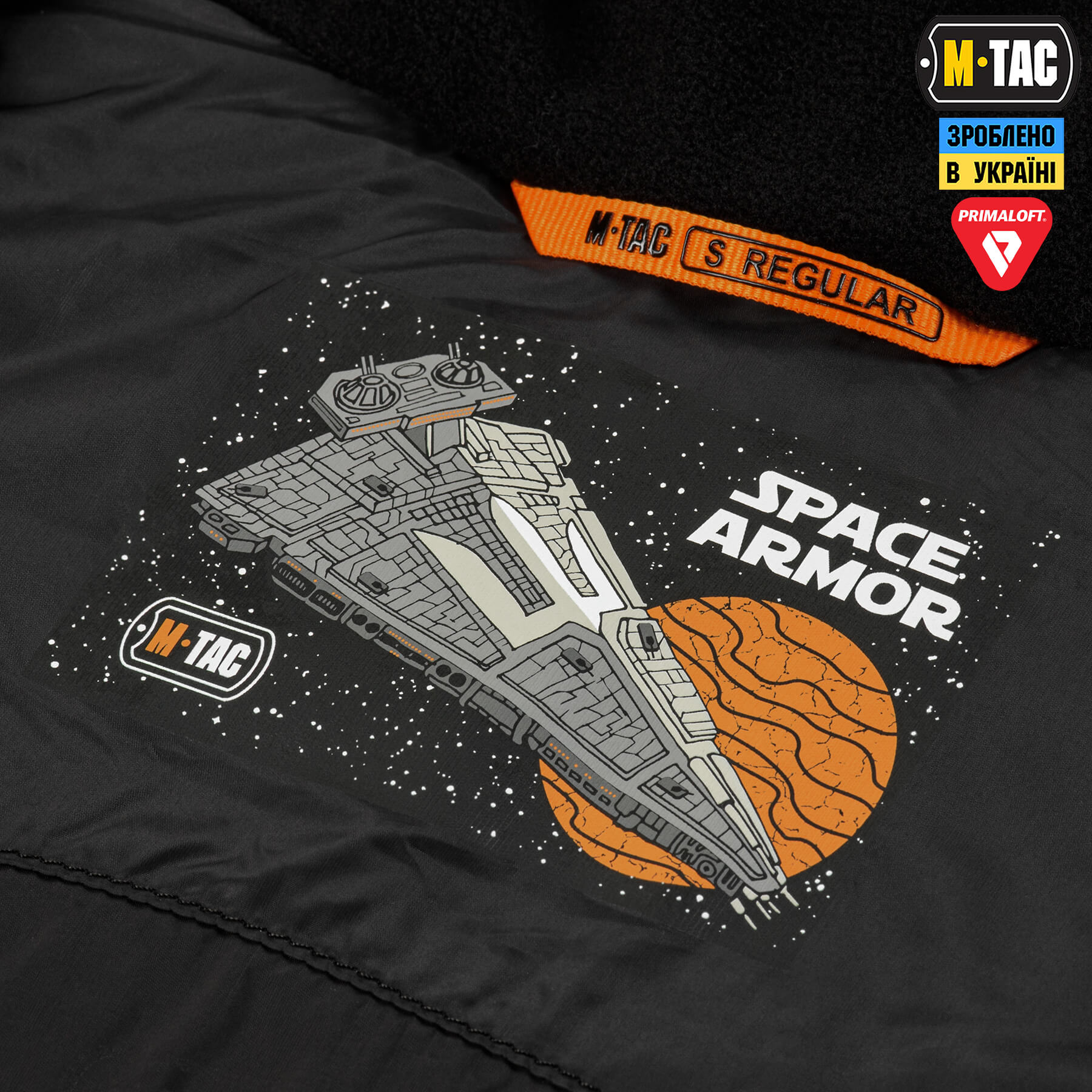 M-Tac куртка Space Armor Gen.II Primaloft Black