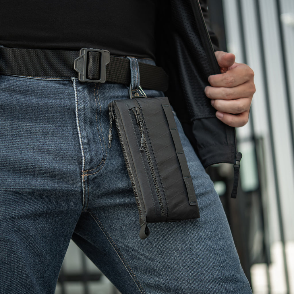 M-Tac гаманець горизонтальний з карабіном X-PAC Elite Black