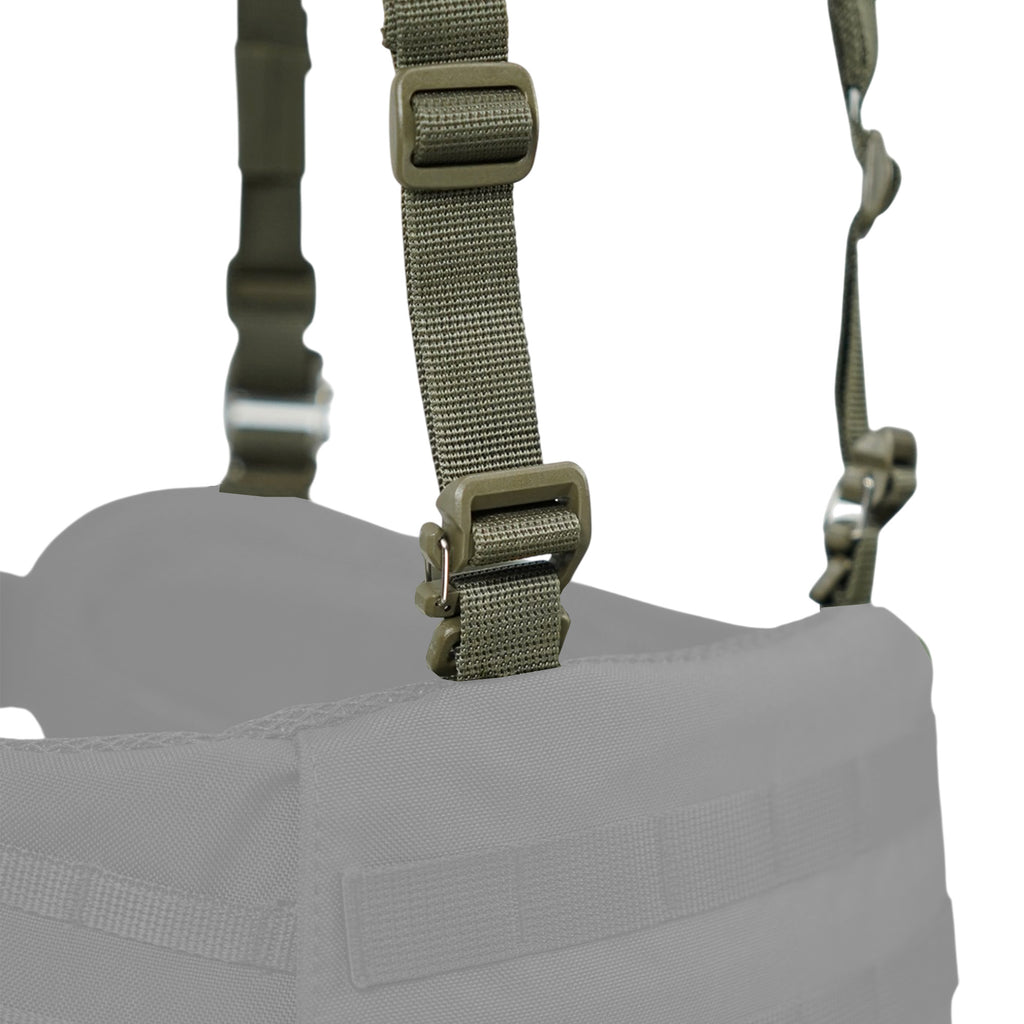 Лямки хакі для ремінно-плечової системи (РПС) Kiborg Cordura
